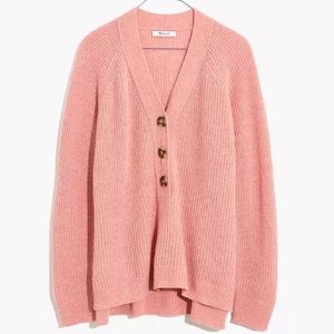Madewell Lyle ribbed Henley sweater
